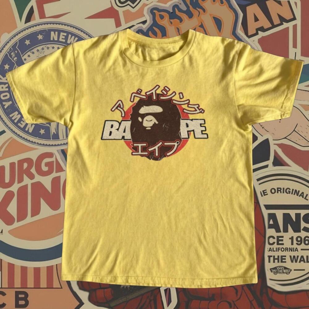 Yellow Bape Tee